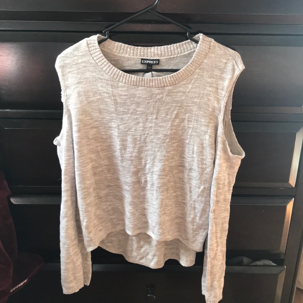 Express Cream Sweater Sz XS